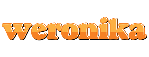 Weronika orange logo