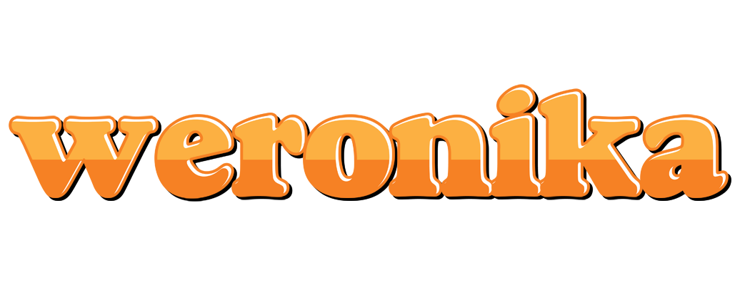 Weronika orange logo
