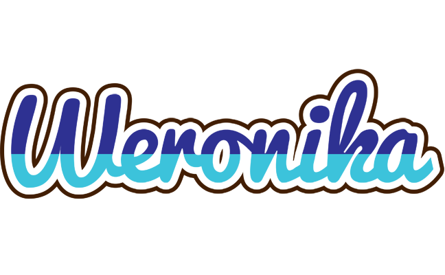 Weronika raining logo