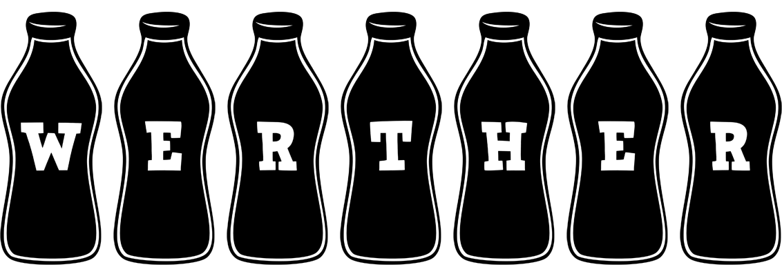 Werther bottle logo