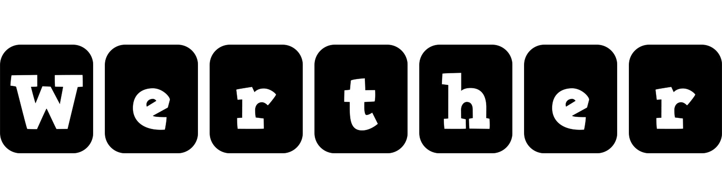 Werther box logo