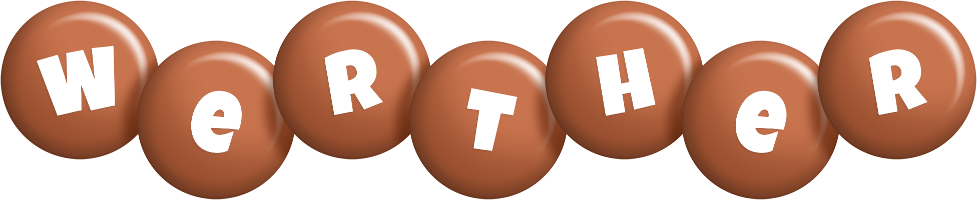 Werther candy-brown logo