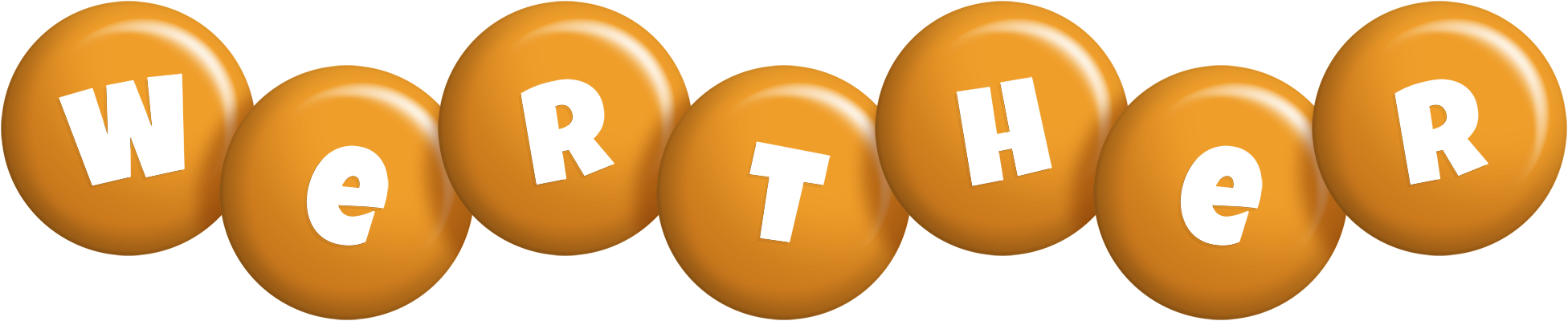 Werther candy-orange logo