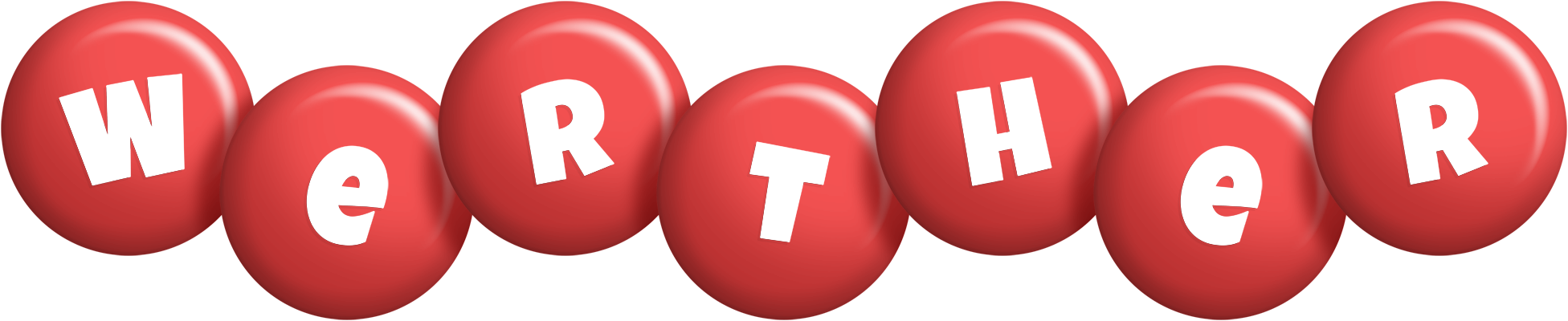 Werther candy-red logo