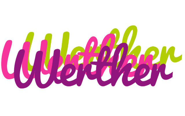 Werther flowers logo