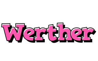 Werther girlish logo