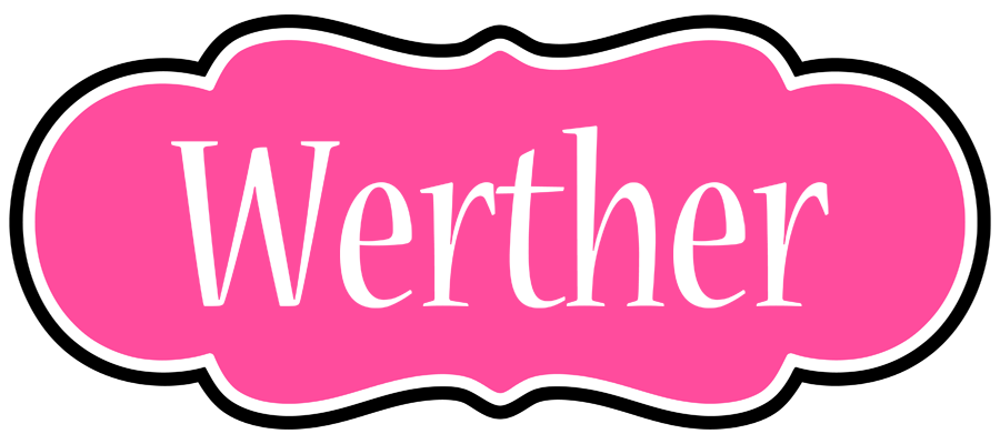 Werther invitation logo