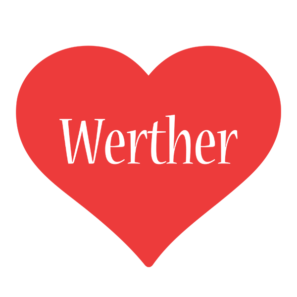 Werther love logo