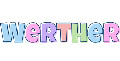 Werther pastel logo