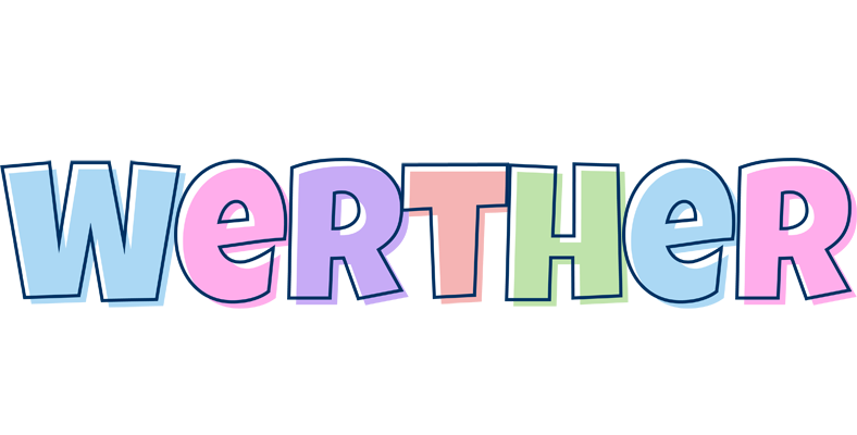 Werther pastel logo