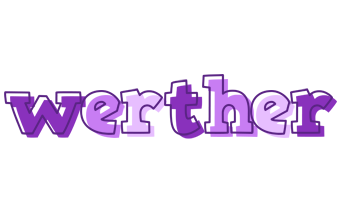 Werther sensual logo