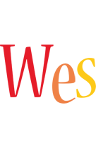 Wes birthday logo