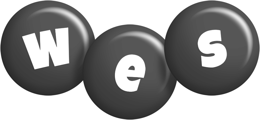 Wes candy-black logo
