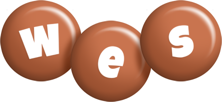 Wes candy-brown logo