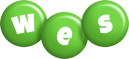 Wes candy-green logo