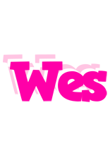 Wes dancing logo