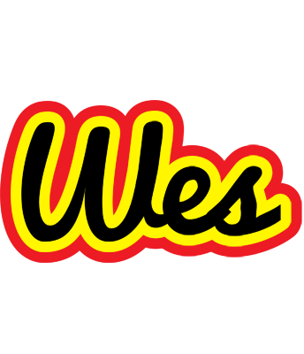 Wes flaming logo