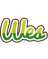 Wes golfing logo