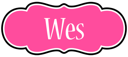 Wes invitation logo