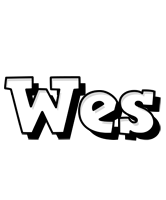 Wes snowing logo