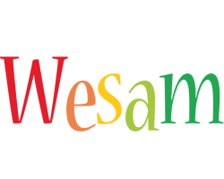 Wesam birthday logo