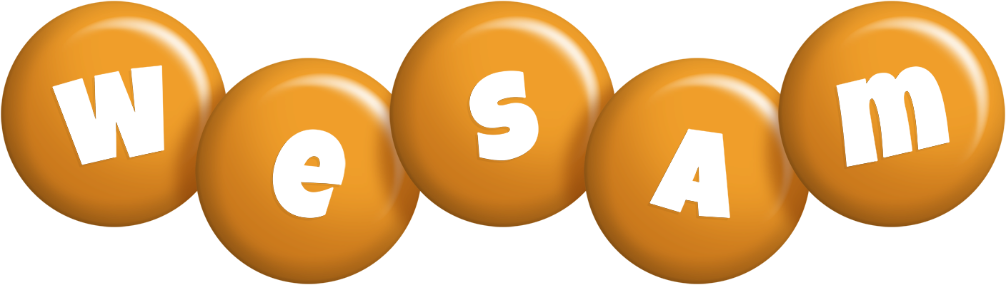 Wesam candy-orange logo