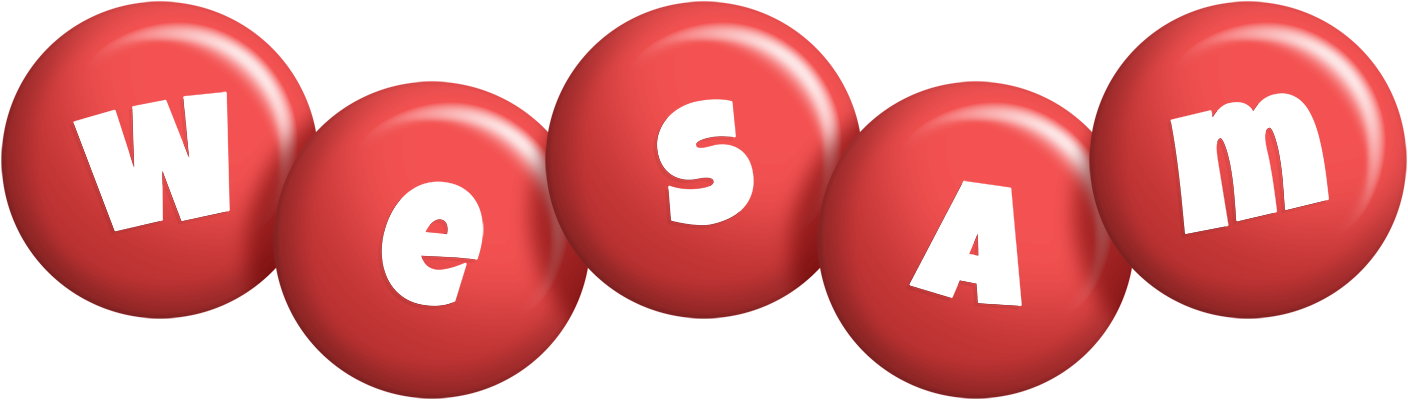 Wesam candy-red logo