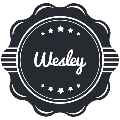 Wesley badge logo