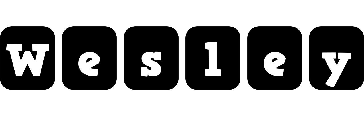 Wesley box logo