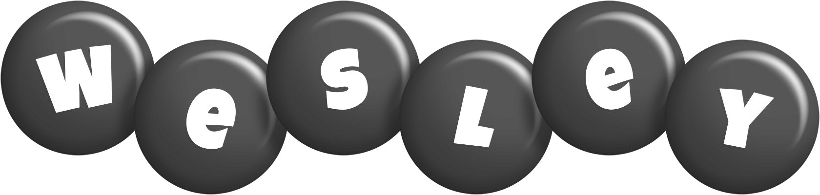 Wesley candy-black logo