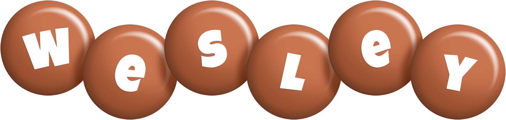 Wesley candy-brown logo