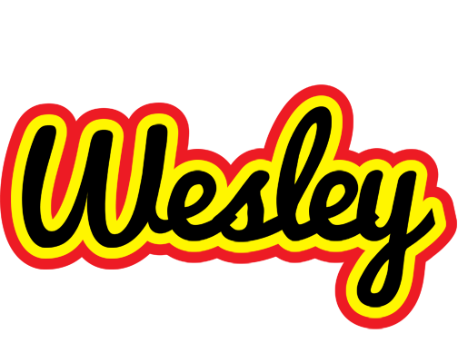 Wesley flaming logo