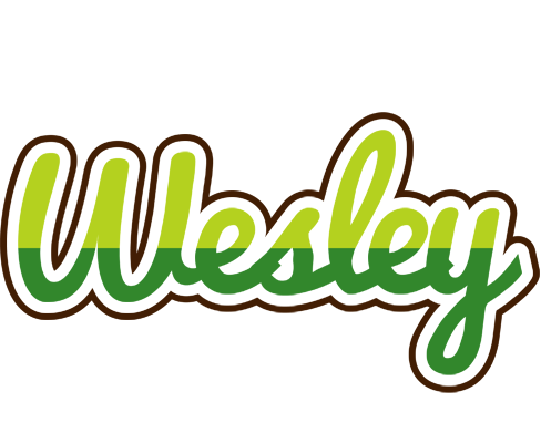 Wesley golfing logo