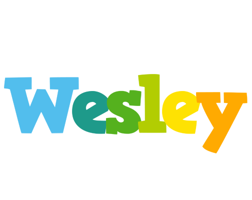 Wesley rainbows logo