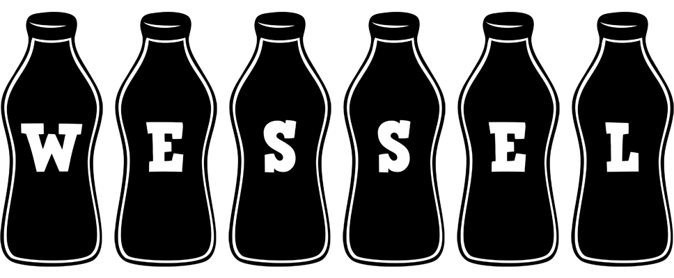 Wessel bottle logo