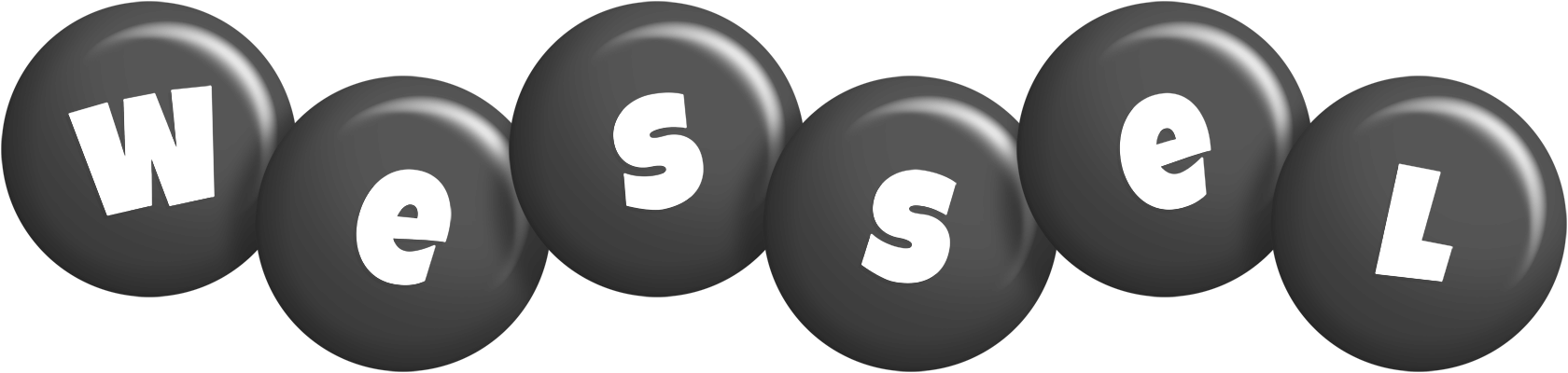 Wessel candy-black logo