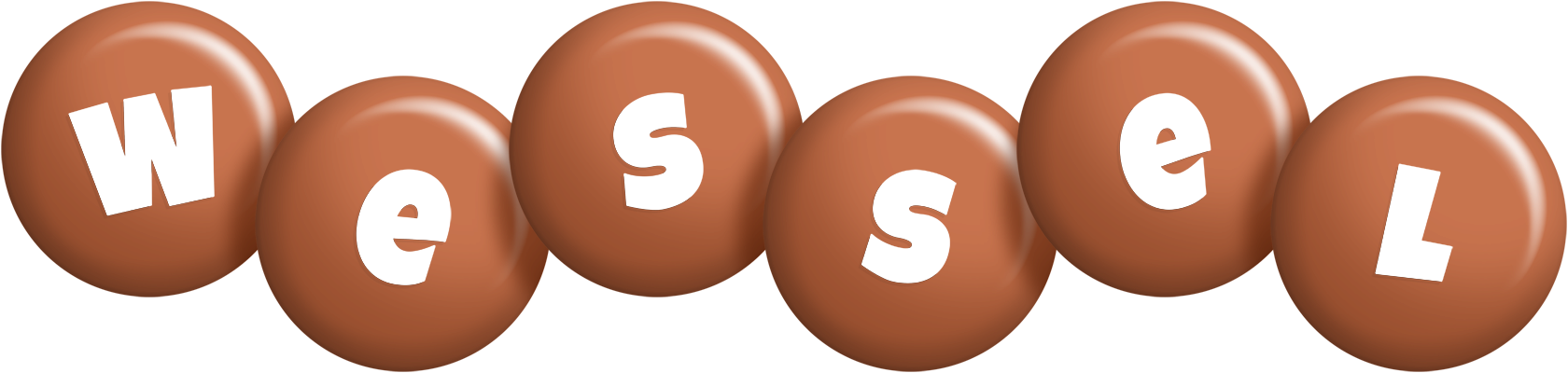Wessel candy-brown logo