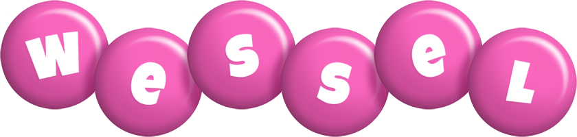 Wessel candy-pink logo