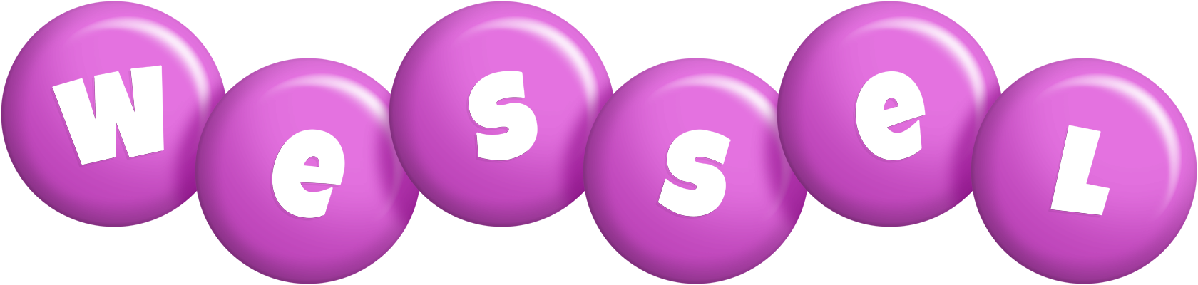 Wessel candy-purple logo