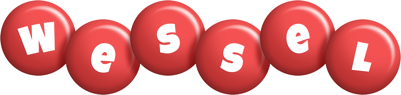 Wessel candy-red logo