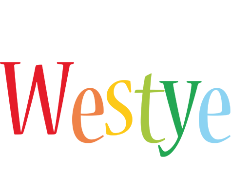 Westye birthday logo
