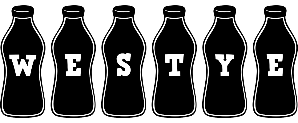Westye bottle logo