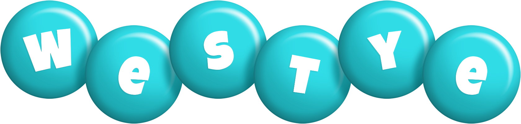Westye candy-azur logo