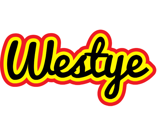 Westye flaming logo