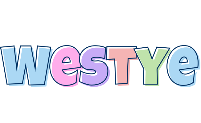 Westye pastel logo