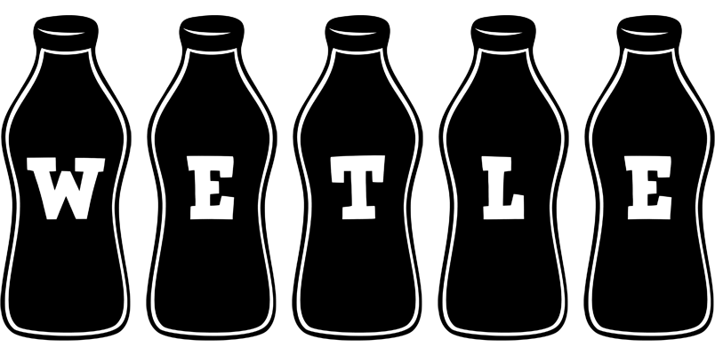 Wetle bottle logo