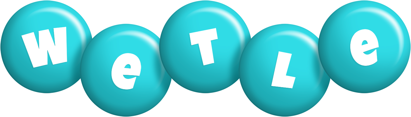 Wetle candy-azur logo