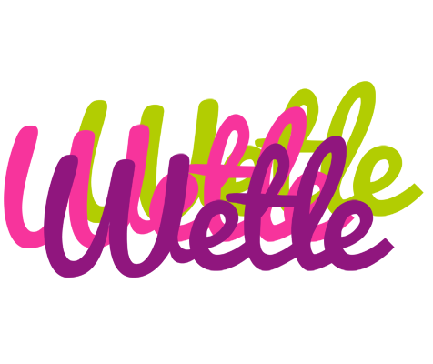 Wetle flowers logo