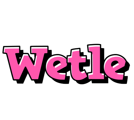 Wetle girlish logo