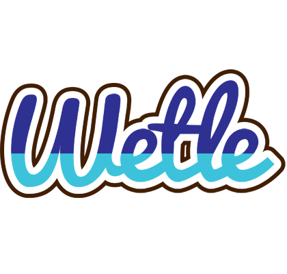 Wetle raining logo